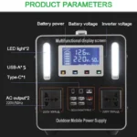 پاور استیشن تایتان 500 وات 102000mAh - Image 7