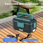 ظرف غذای برقی مدل آریا به همراه کیف و قاشق - Image 5