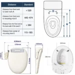 درب سرویس فرنگی هوشمند مدل RELIEF PRO - تصویر 4